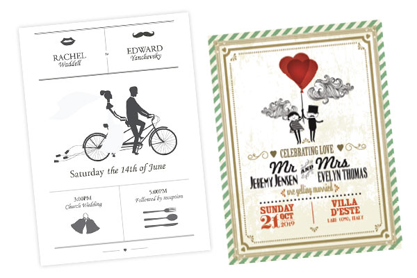 Your wedding printing - invites